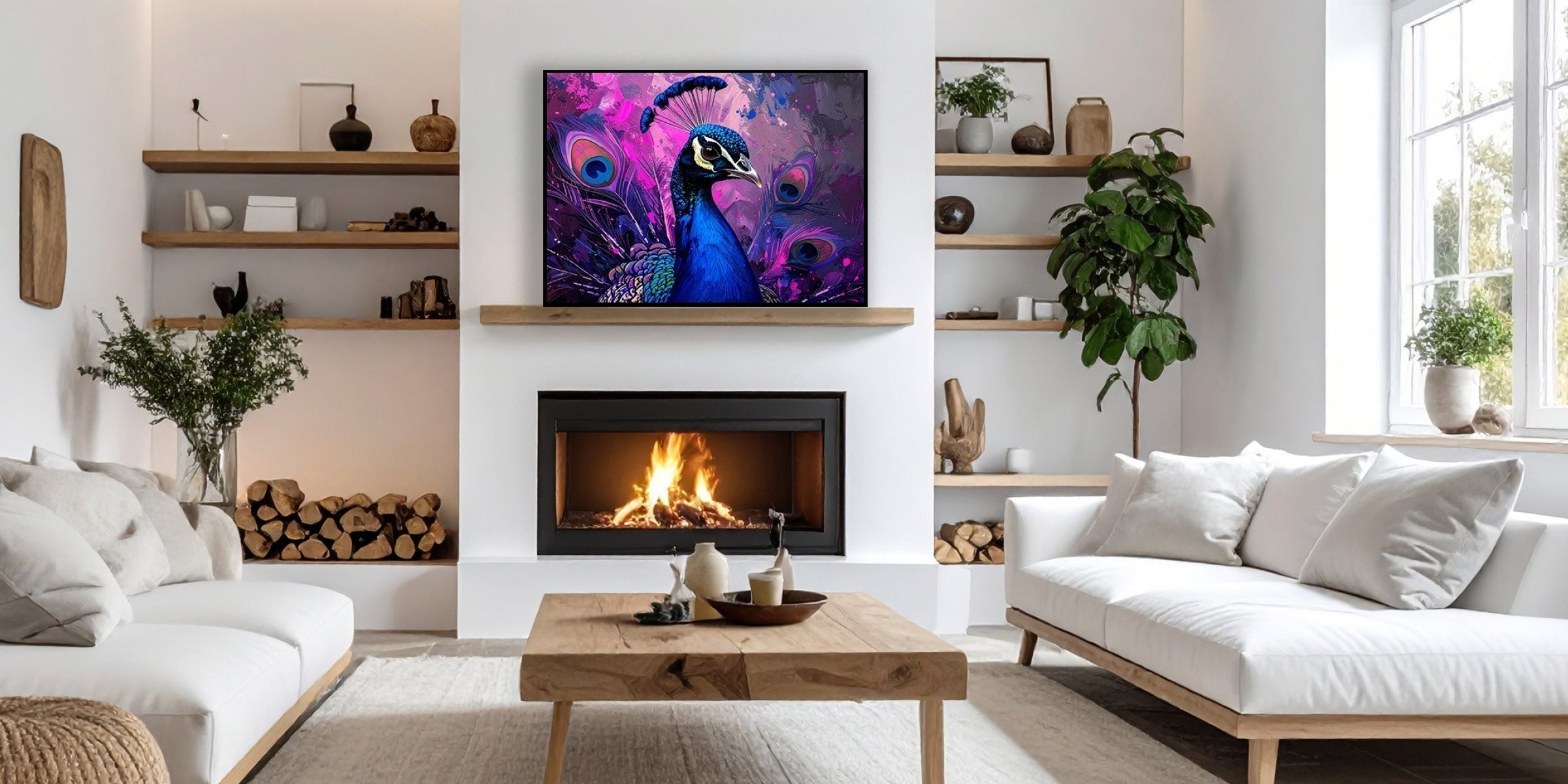 When Calm Meets Colour