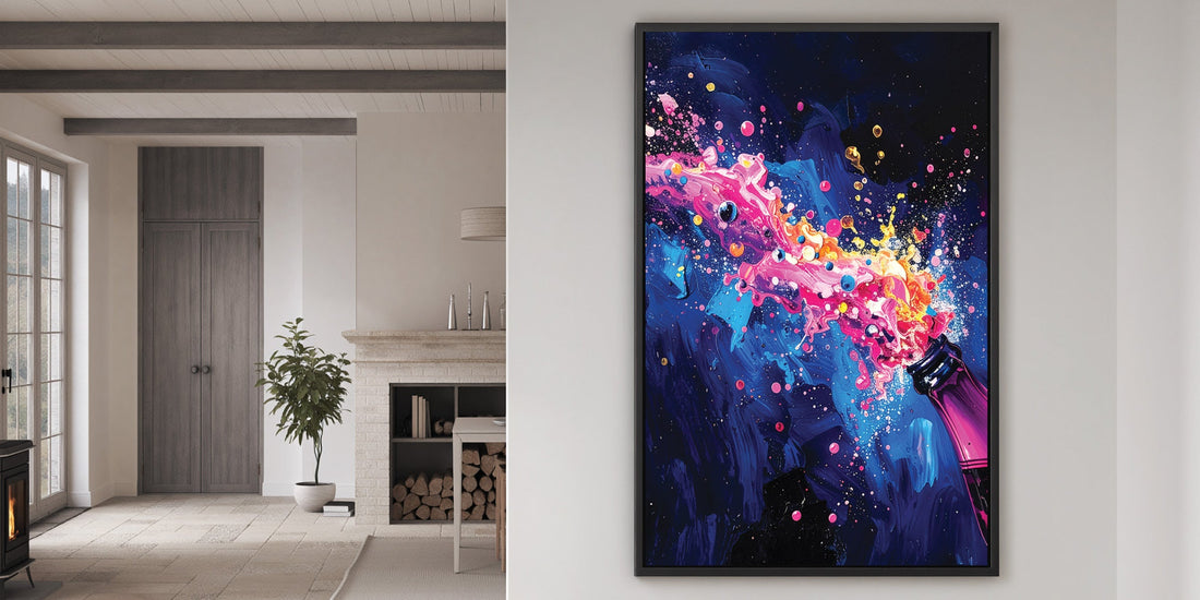 Wondering 'Where can I buy affordable large wall art?'.... With Ada and Bo of course!