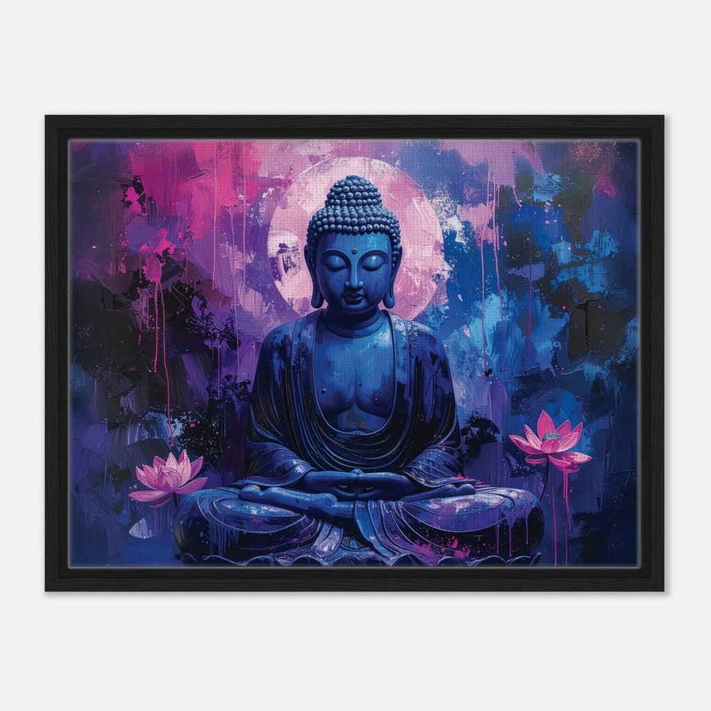 Framed Buddha Canvas Print