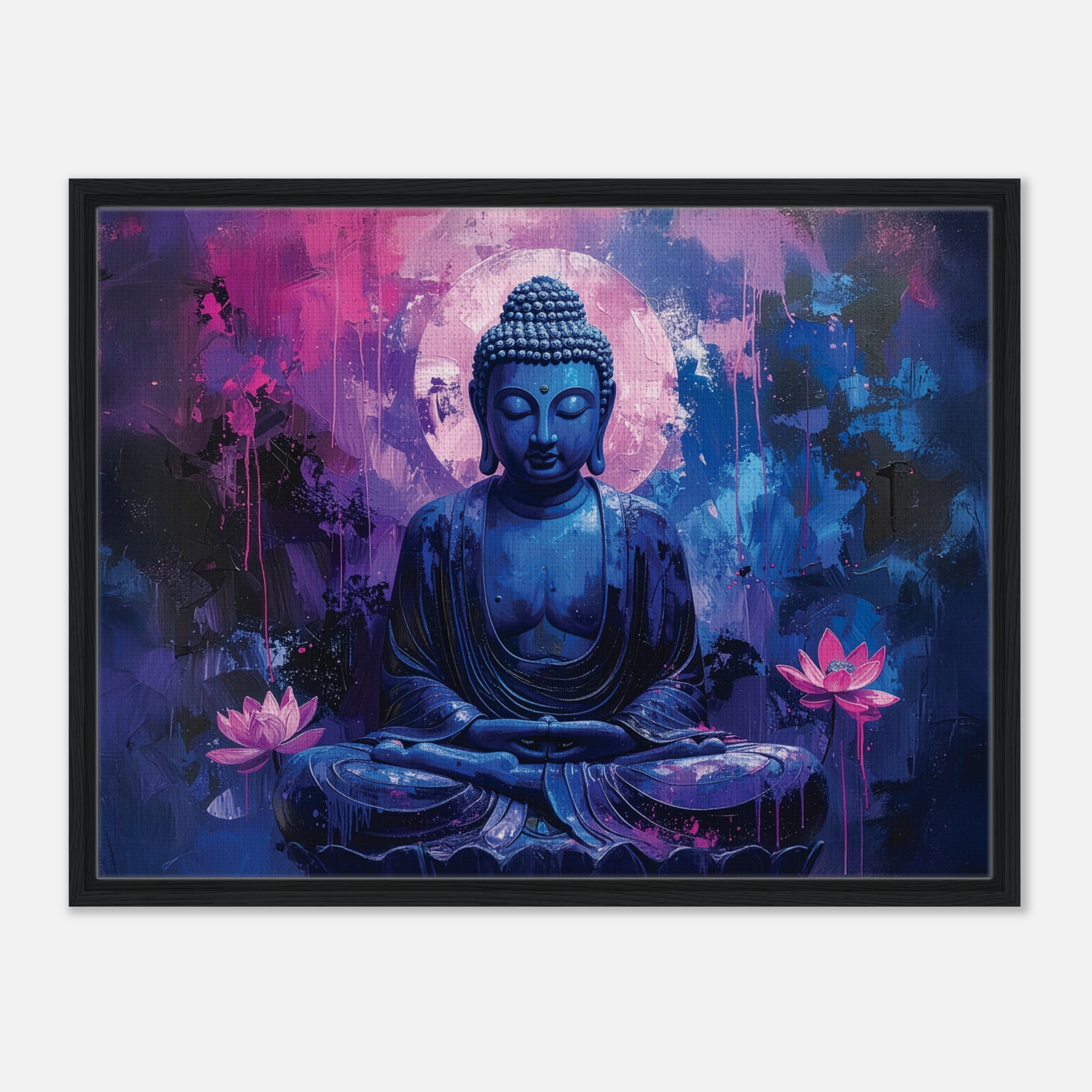 Framed Buddha Canvas Print