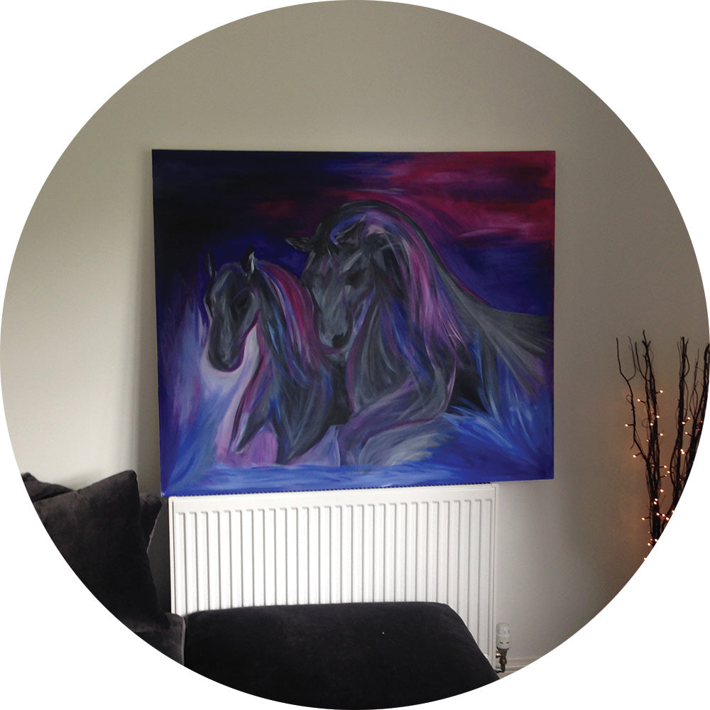 Original painting by Alexandra Moody from Ada and Bo